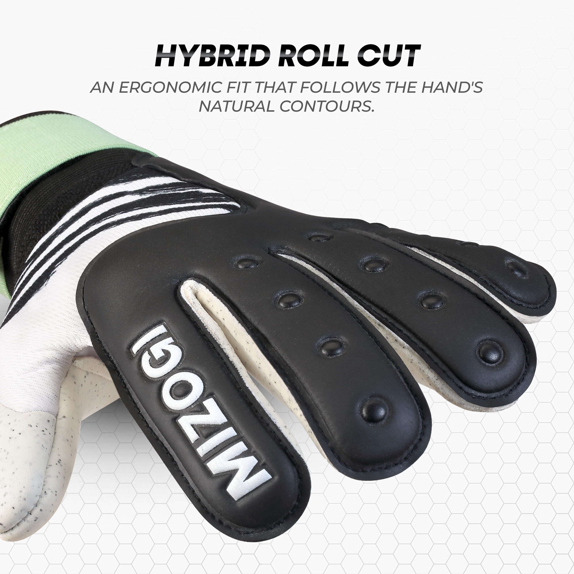 Mizogi Nexa RG 1.0 | Primal Mint | Goalkeeper Glove