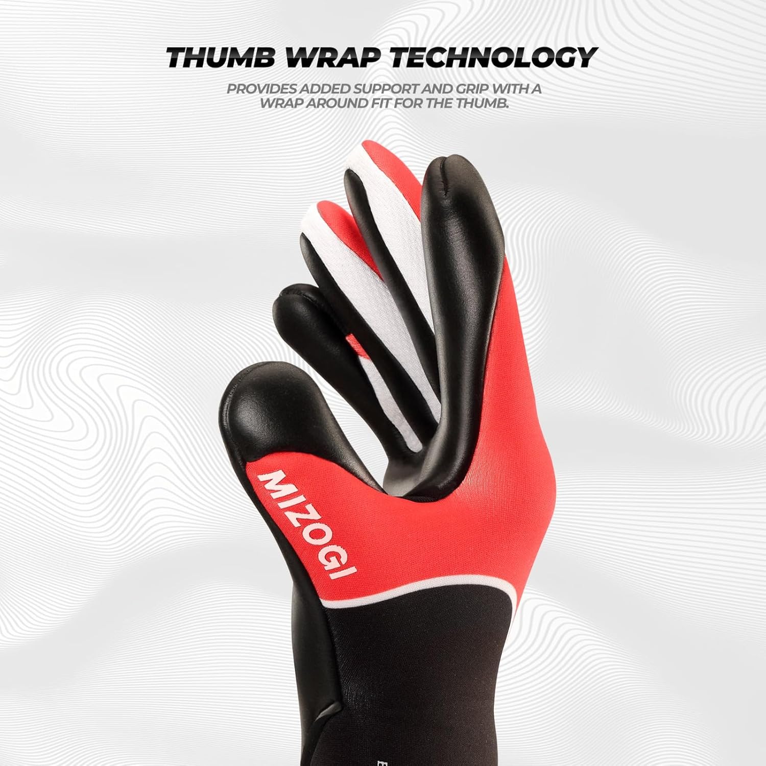 Mizogi Primas VG 1.0 | True Red | Goalkeeper Glove